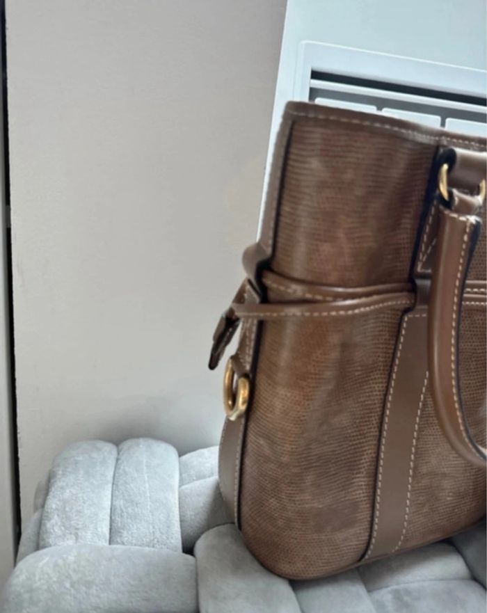 Sac Lancel vintage avec sa pochette - photo numéro 4
