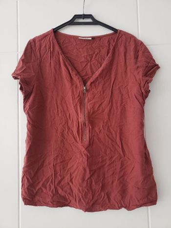 Blouse marron Only