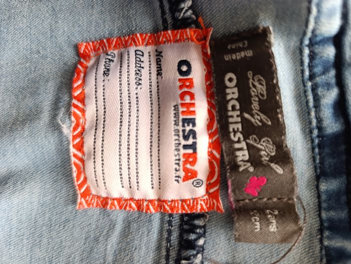 Blouson jeans fille 2 ans - photo numéro 2