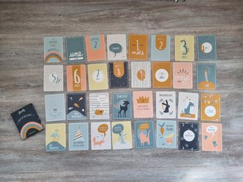 Cartes étape bébé