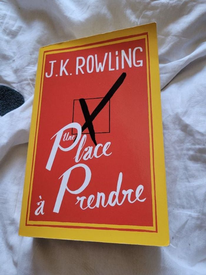 Une place à prendre JK Rowling