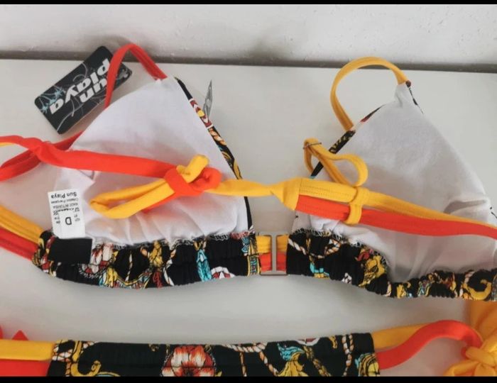 Maillot de bain 2 pièces marque Sun playa taille 3 mis en taille 40 Bonnet D neuf avec étiquette - photo numéro 9