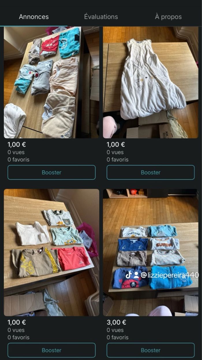 Multiples article bébé en vente sur Vinted. Si un lot vous intéresse, faites-moi le savoir je vous le fais sur ce site. - photo numéro 5