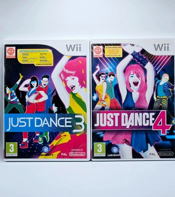 Nintendo Wii # Just Dance 3 et 4 #