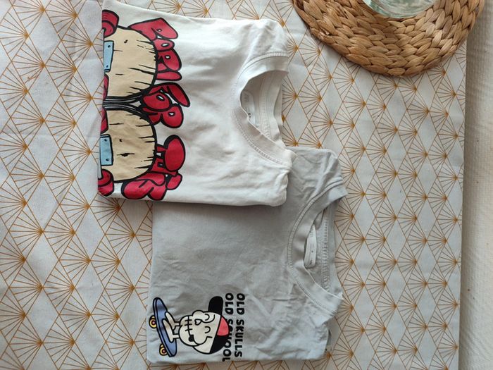 Deux t-shirts manches longues Zara