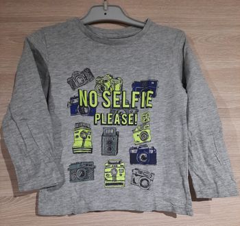 Tee-shirt manches longues selfie