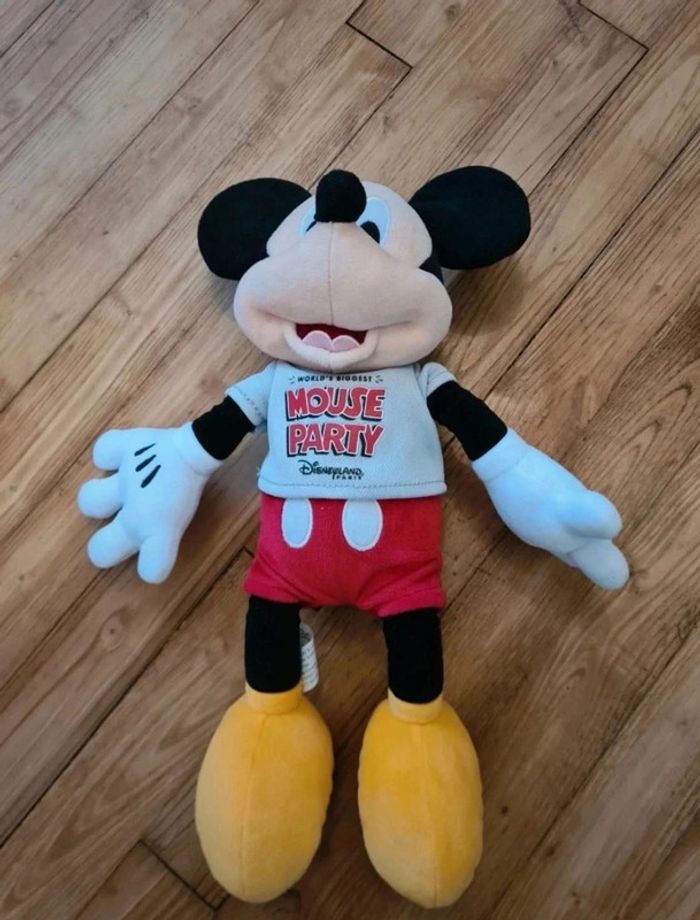 🌟 Mickey mouse peluche - Disneyland Paris - photo numéro 5