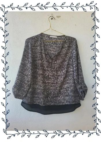 Blouse avec fermeture éclair