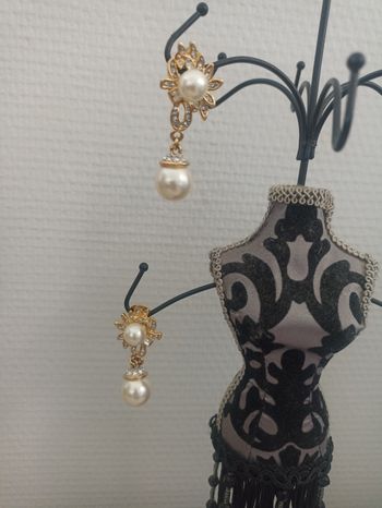 Boucles d'oreilles fantaisie à clip 