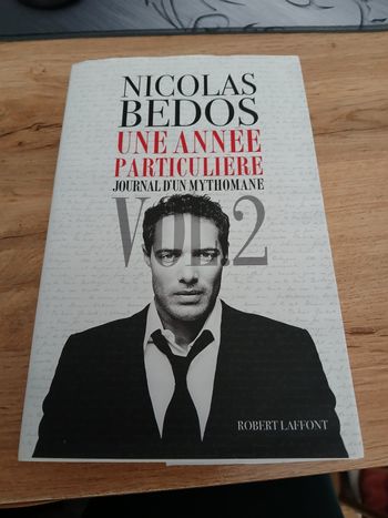 LIVRE UNE ANNEE PARTICULIERE JOURNAL D UN MYTHOMANE DE NICOLAS BEDOS