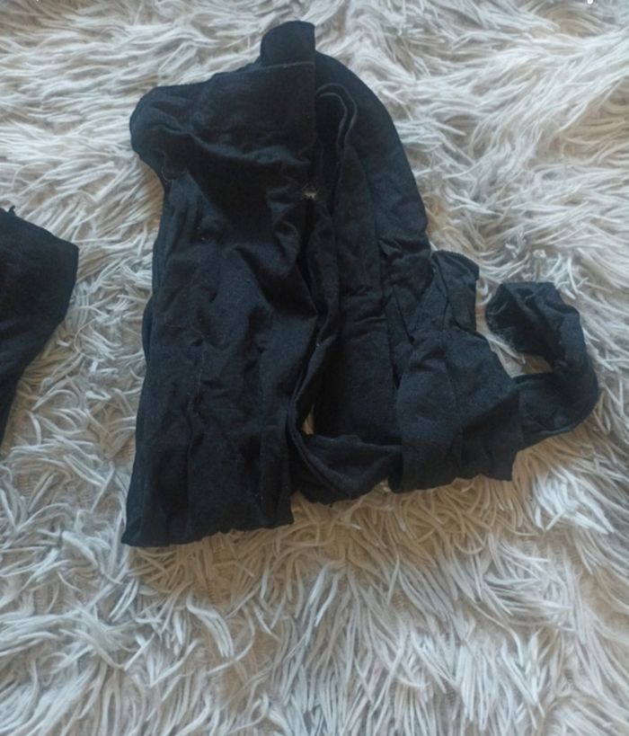 Lot de 2 paires de collants femme Taille 2 opaques noir - photo numéro 3
