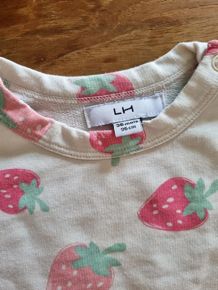 Lot de 2 sweats 3 ans - photo numéro 4
