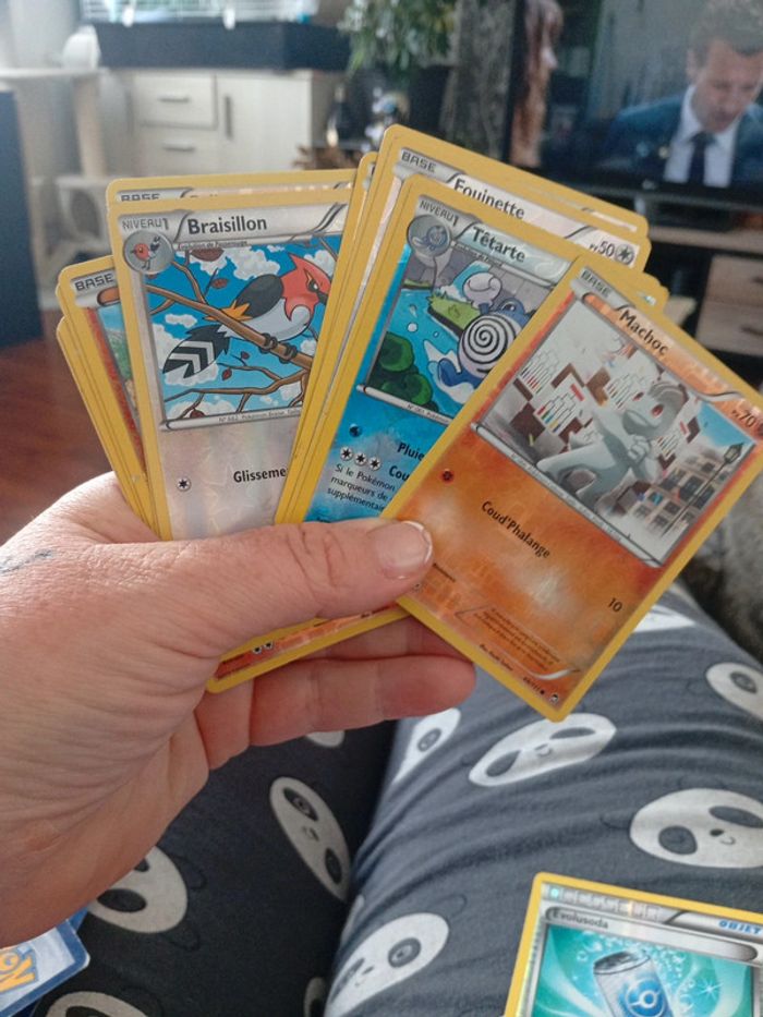 Lot 30 cartes Pokémon avec revers halo - photo numéro 5