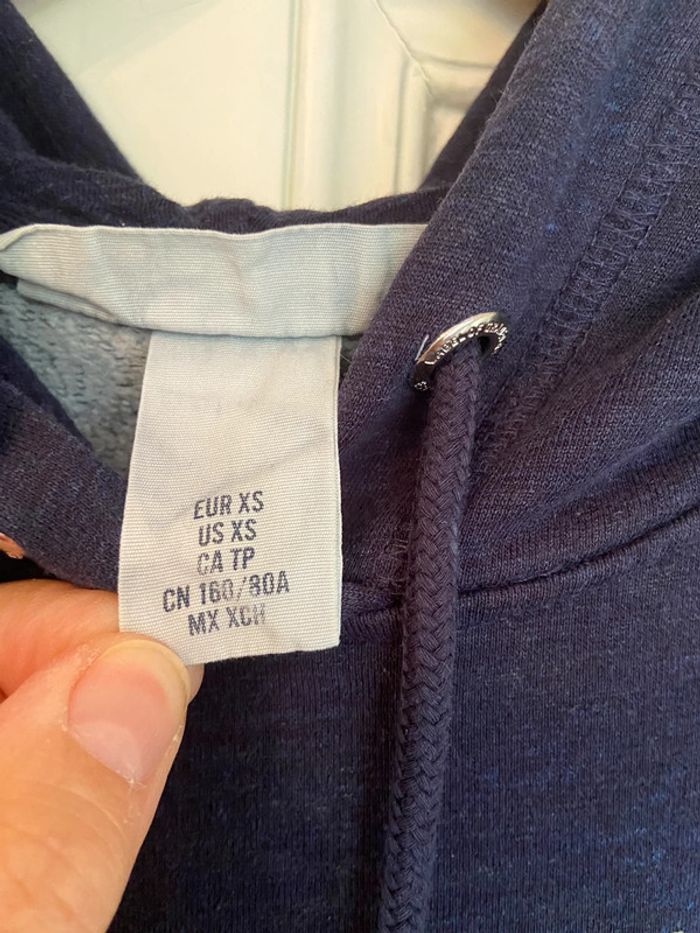 Sweat-shirt à capuche H&M taille XS - photo numéro 4