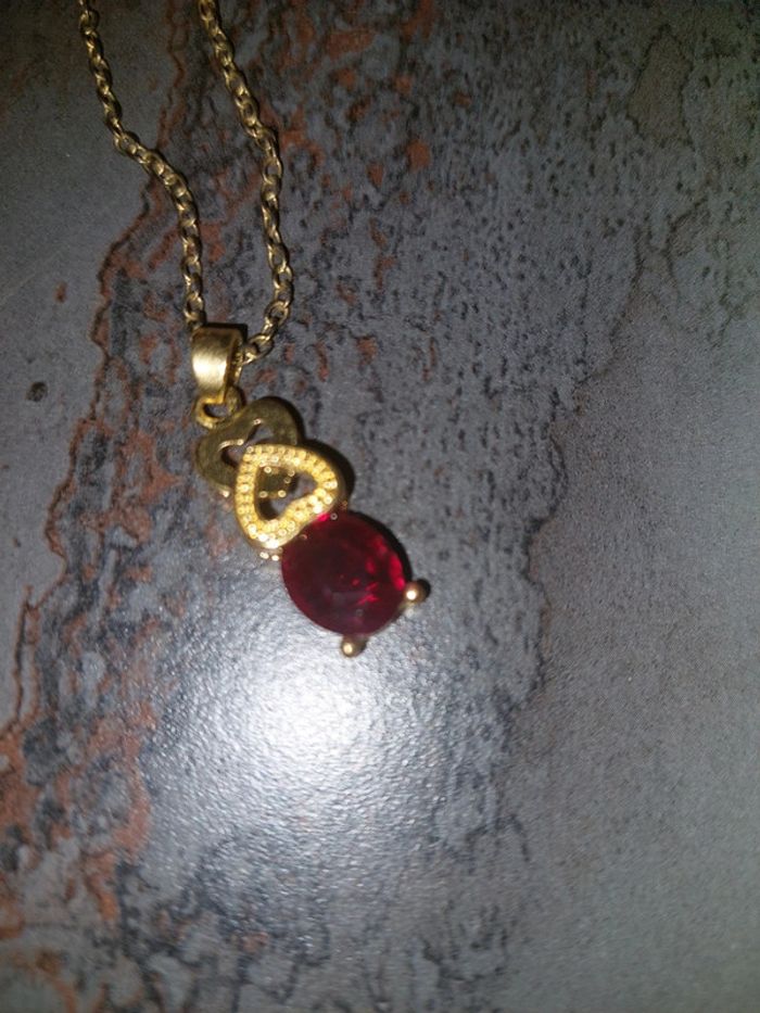 Collier pendentif cœur