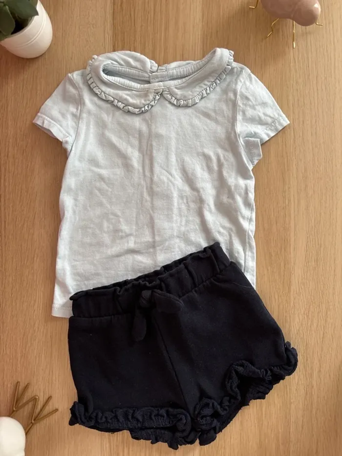 Ensemble Kiabi 9m fille