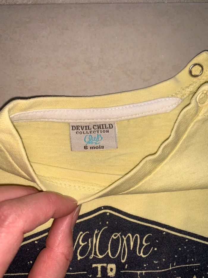 T-shirt Ml 6 mois - photo numéro 2