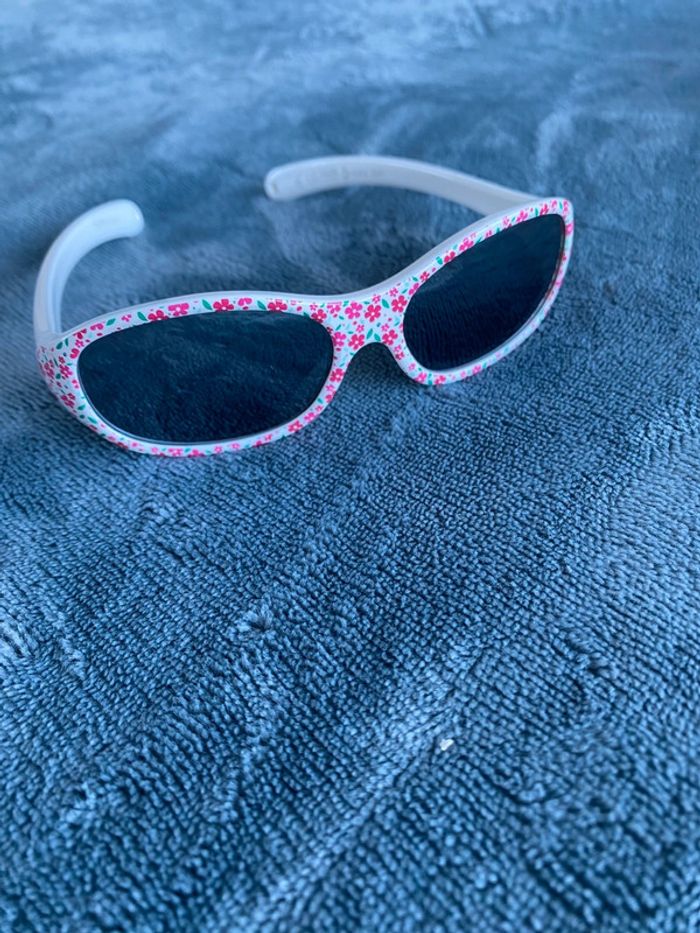 Lunettes de soleil blanches fleuries quechua - photo numéro 2