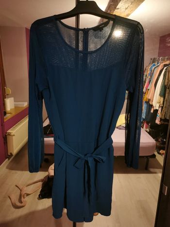 Combi short bleu canard