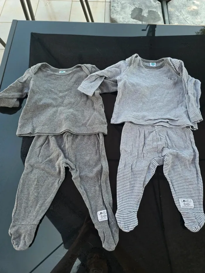 Lot 53 vêtements garçon 6 mois - photo numéro 5
