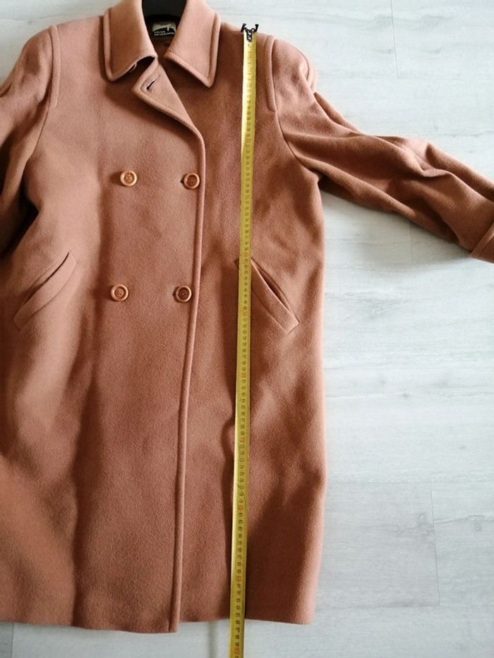 Manteau long laine et angora - photo numéro 8
