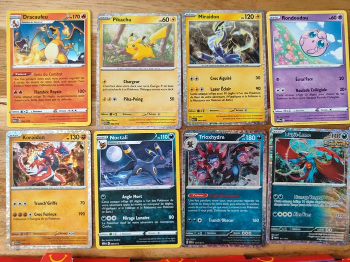 Set complet cartes pokémon McDonald's 2024 FR - photo numéro 3