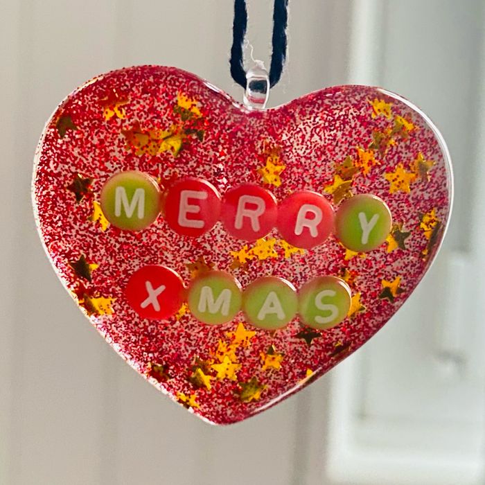 Suspension Deco Noel Merry Xmas - photo numéro 4