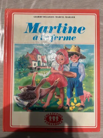 Livre vintage "Martine à la ferme"