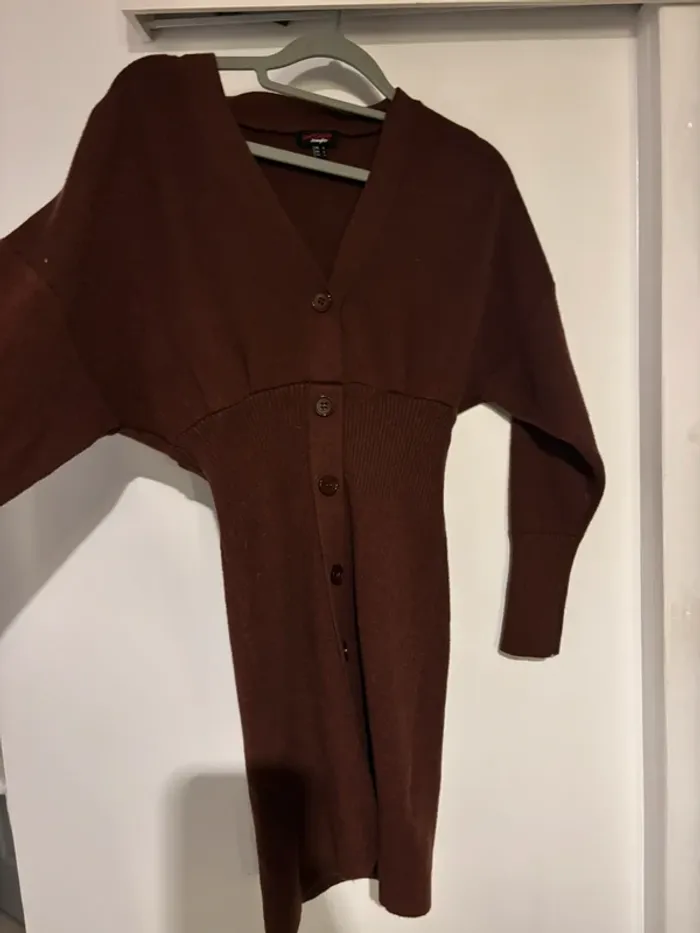 Robe en maille marron Jennyfer - Taille S 🤎