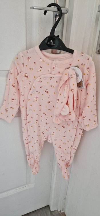 Pyjama et bonnet Inextenso 3 M