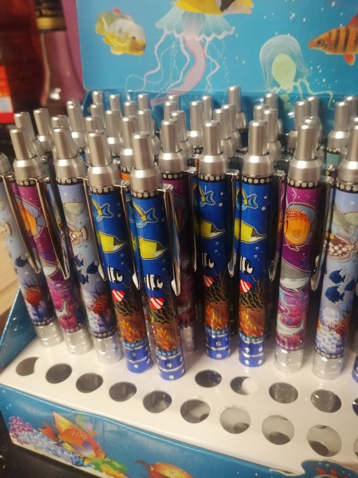 Lot stylos animaux marins - photo numéro 7