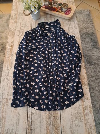 Chemisier fleur fluide