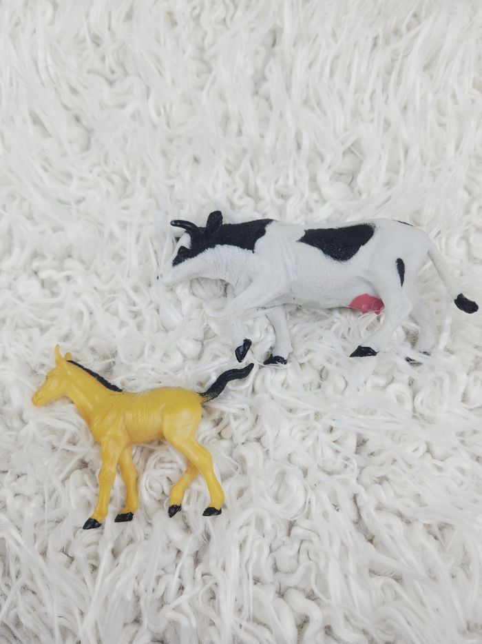 Lot de 25 figurines animaux de la Ferme marque Oxybul 🎅 - photo numéro 10