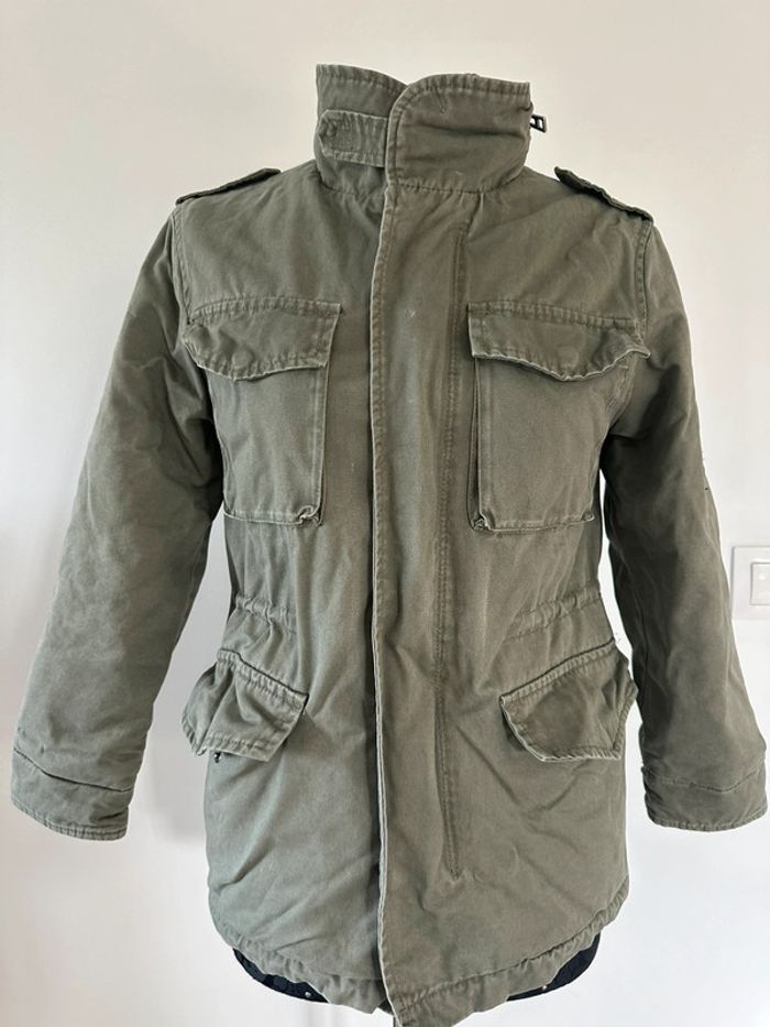 Superbe manteau kaki Zara - photo numéro 3