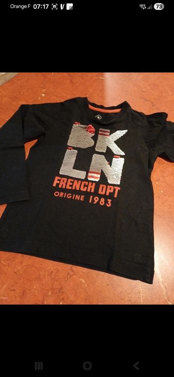 T.shirt garçon taille 3 ans