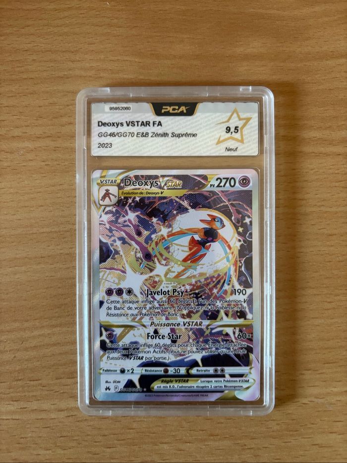 Deoxys Vstar GG46 PCA 9.5