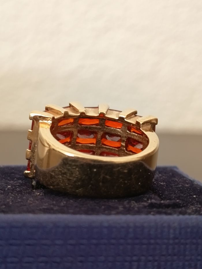 Bague plaqué or. - photo numéro 4