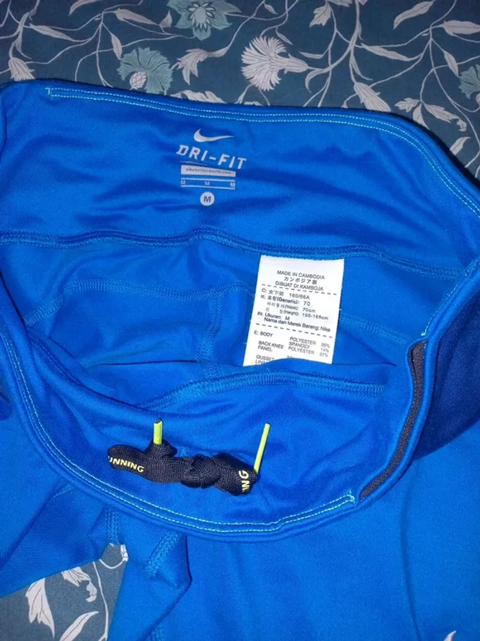 Bas bleu Nike de sport femme - photo numéro 4