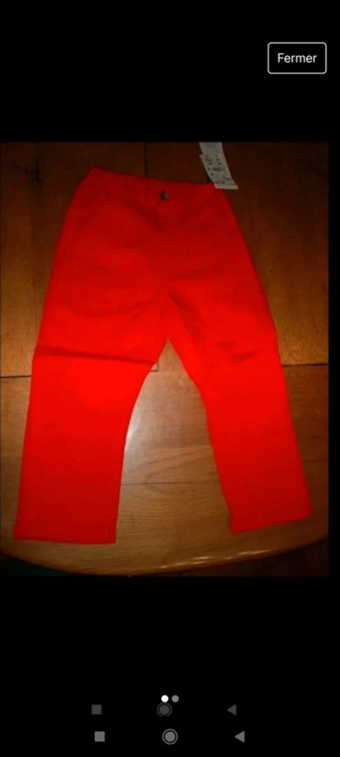 Pantalon habillé coupe droite 3 ans
