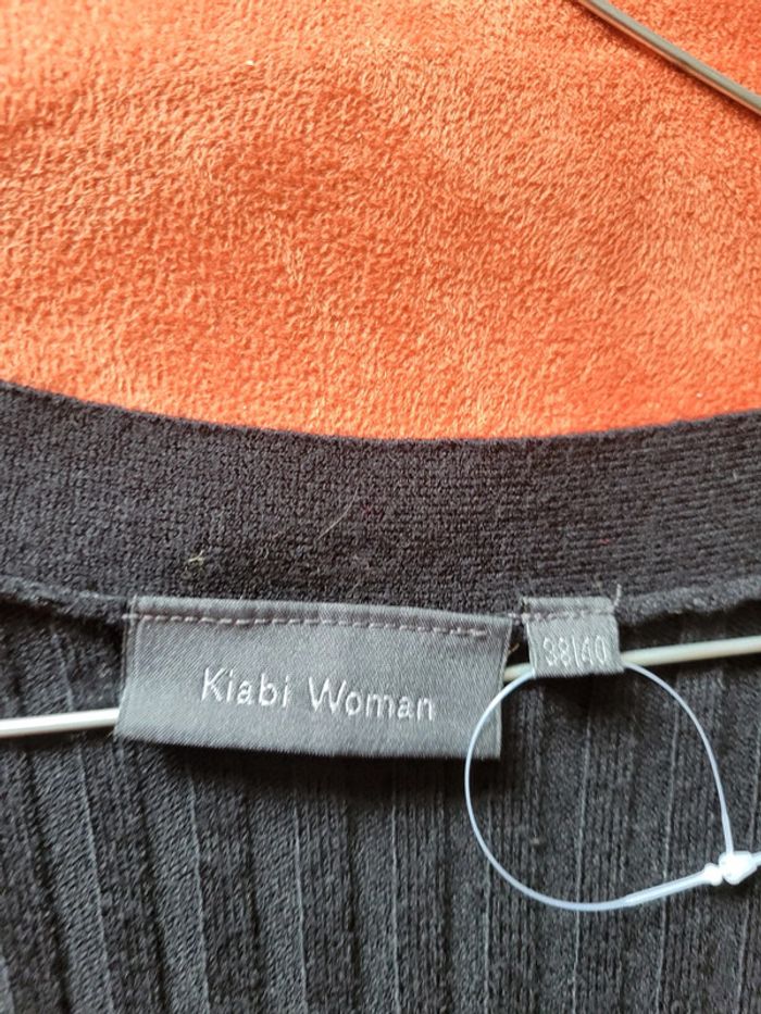 Boléro / gilet noir sans manche t 38/40 - photo numéro 6