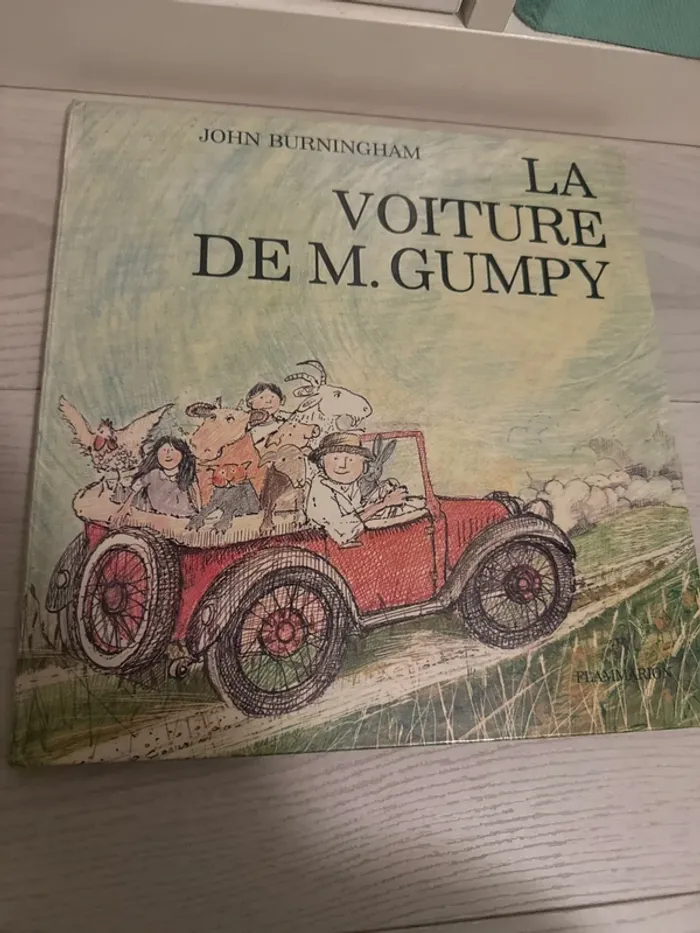 Livre La voiture de M. Gumpy