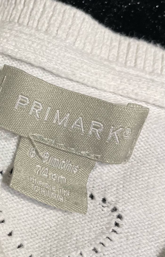Gilet Blanche fille taille 12 mois Primark - photo numéro 4