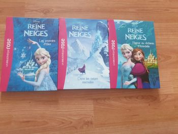 Lot  bibliothèque rose