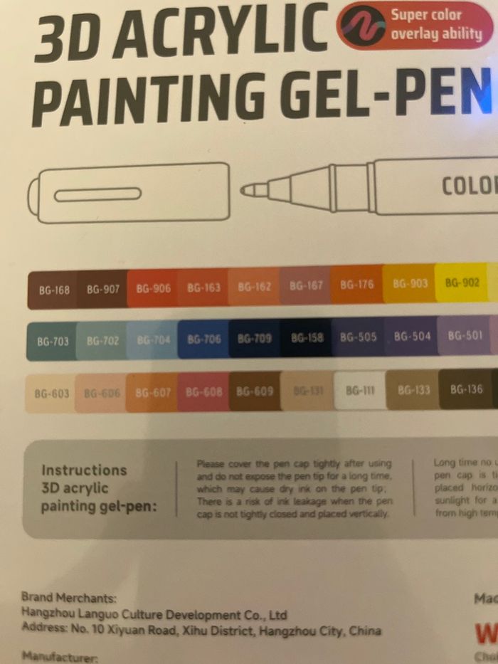 Languo 3D acrylic boîte de 54 - photo numéro 3