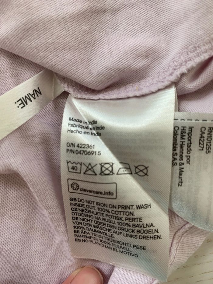 Robe courte Reine Neige rose  6/8 ans Disney neuve - photo numéro 5
