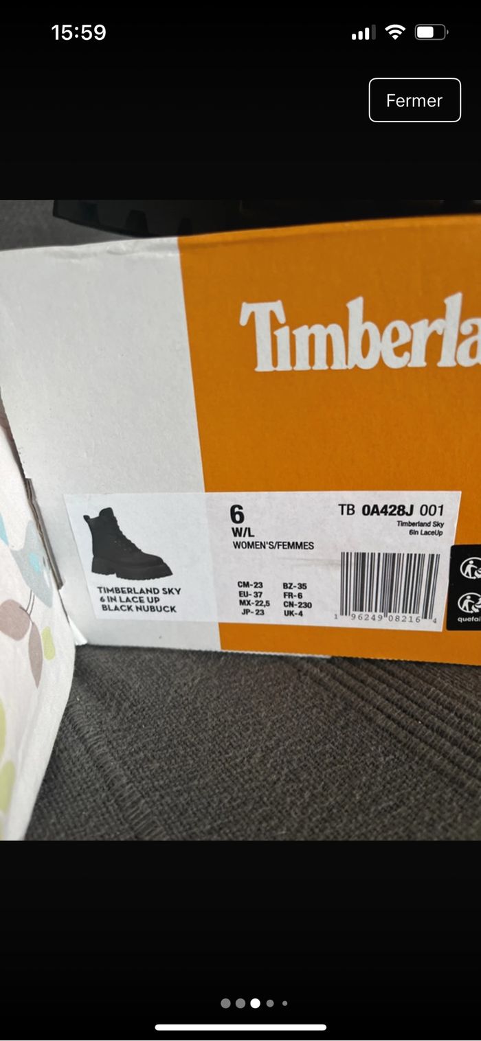 Bottine timberland - photo numéro 5