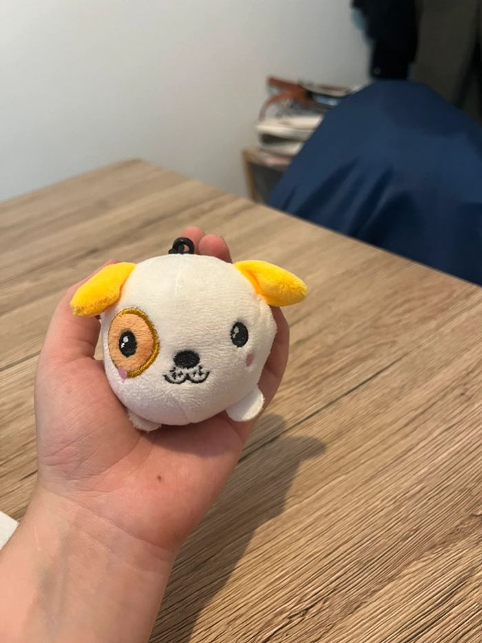 Porte clé peluche chien - photo numéro 2