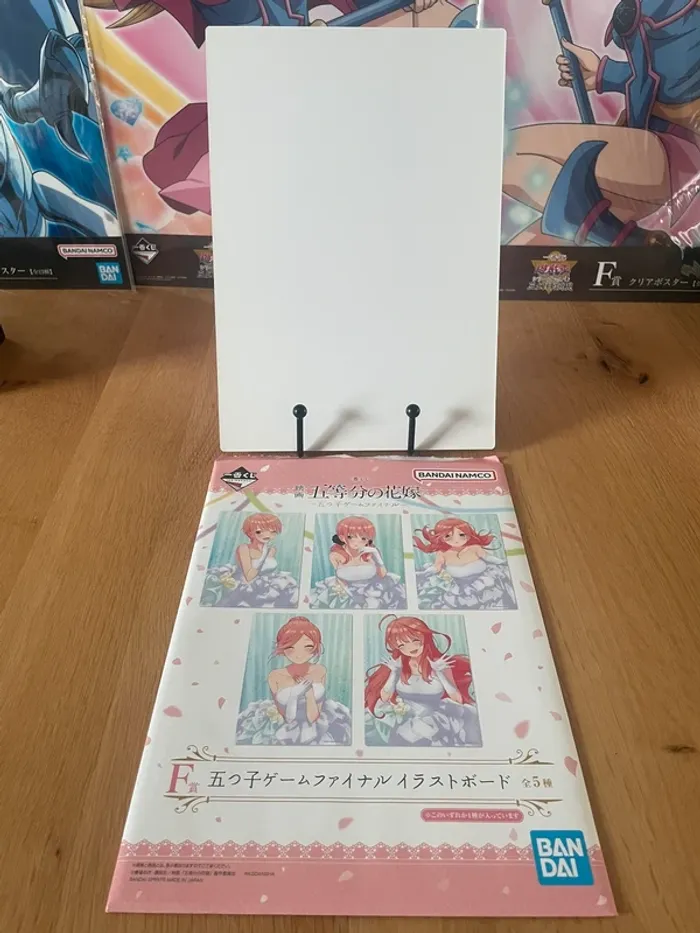 The Quintessential Quintuplets – Visual Board Itsuki Nakano Ichiban Kuji 18 x 26 cm - photo numéro 4