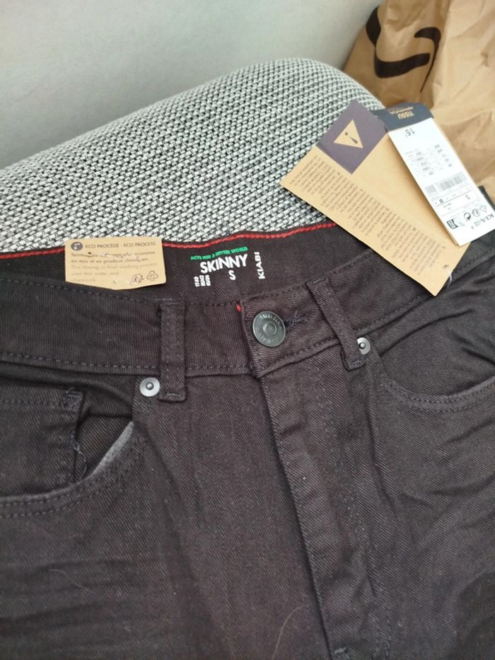 Lot 2 jeans skinny taille S/16 ans neufs - photo numéro 4