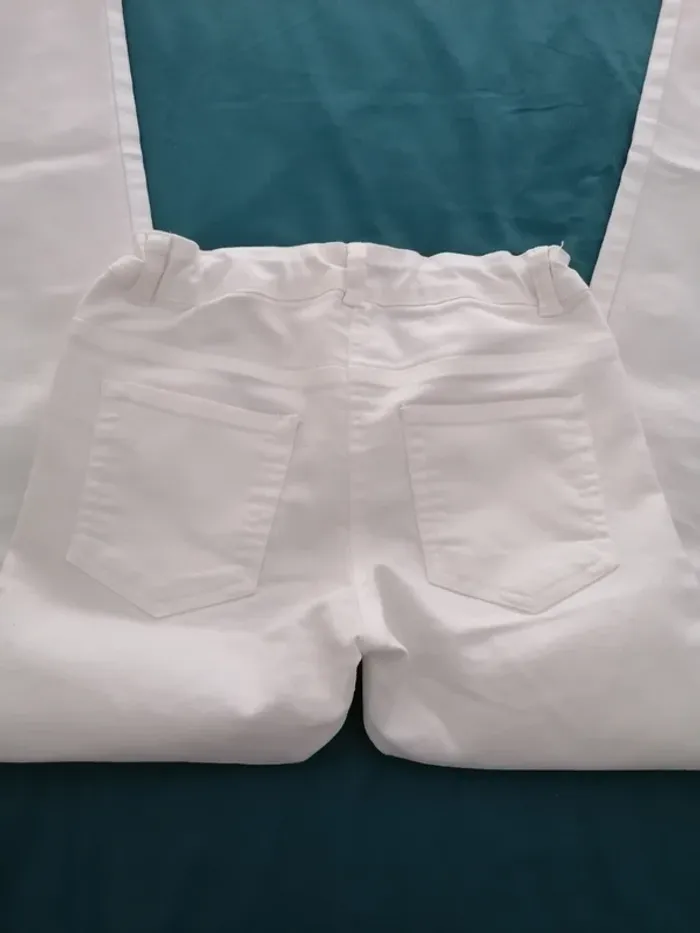 Pantalon blanc skinny xs - photo numéro 3